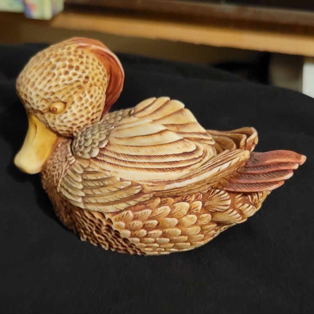 Harmony Kingdom Large Duck "Quiet Waters" Collector Figurine Peter Calvesbert